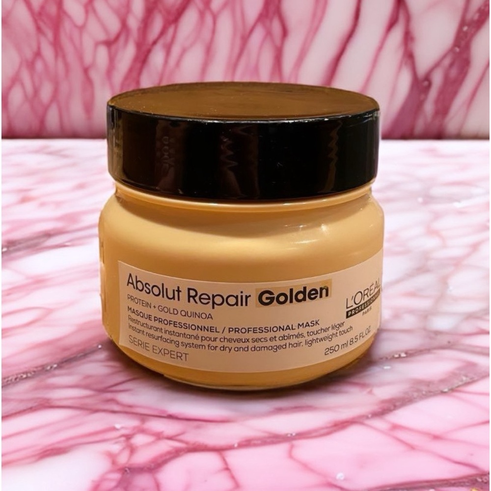 L’ORÉAL PROFESSIONNEL ABSOLUT REPAIR GOLDEN PROFESSIONAL MASK TESTED 1x